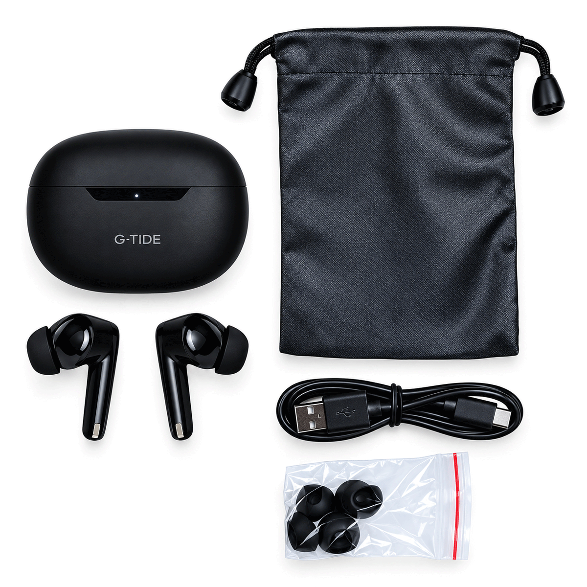 Audífonos G-TiDE Buds 2 Pro Bluetooth 5.3 Inalámbricos TWS HiFi Cancelación Ruido
