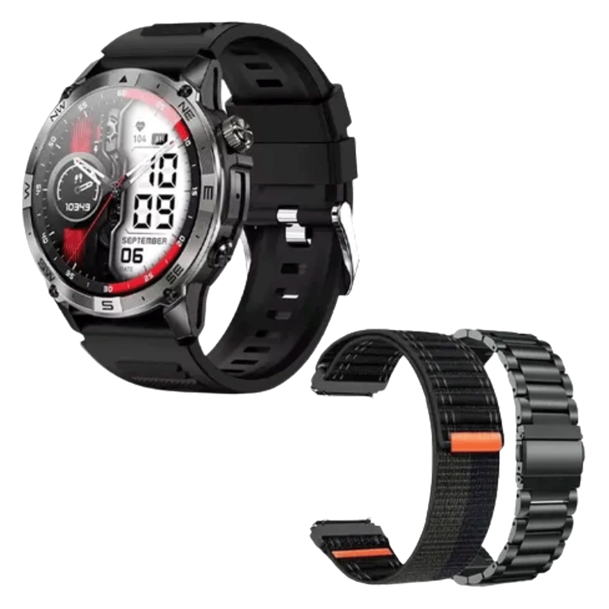 Smartwatch G-TiDE R6 Pro GPS AMOLED 1.43" Bluetooth Llamadas NFC IP68