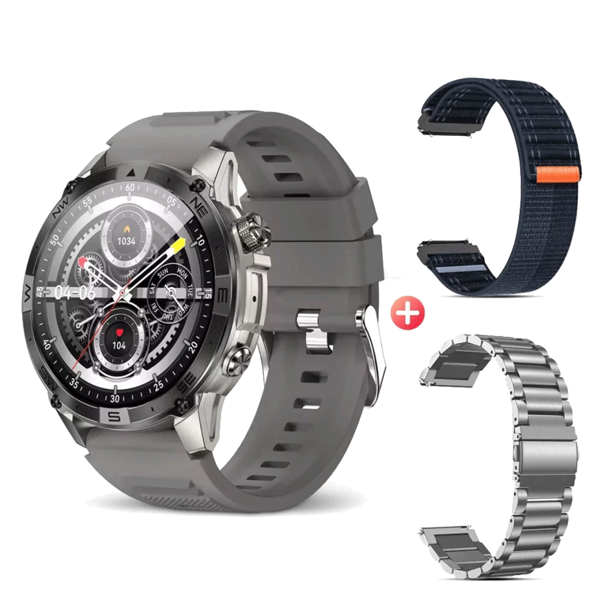 Smartwatch G-TiDE R6 Pro GPS AMOLED 1.43" Bluetooth Llamadas NFC IP68