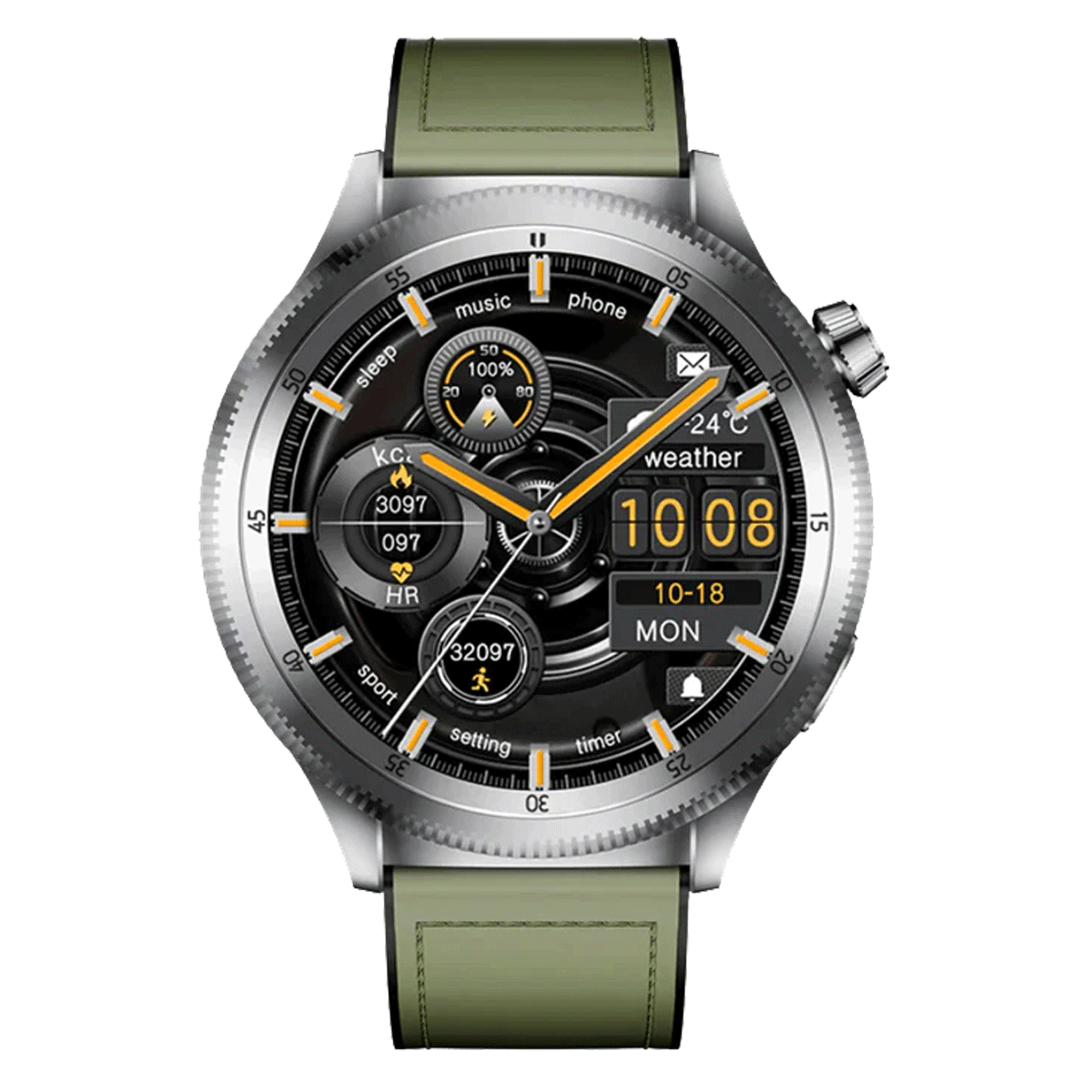 Smartwatch G-TiDE R8 Pro AMOLED 1.43" Bluetooth Llamadas NFC IP68
