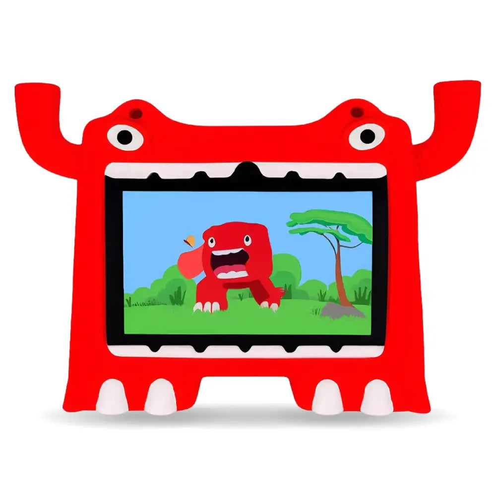 AMSCHEL K98 64GB 4GB RAM MONSTRUO ROJO Tableta Para niño