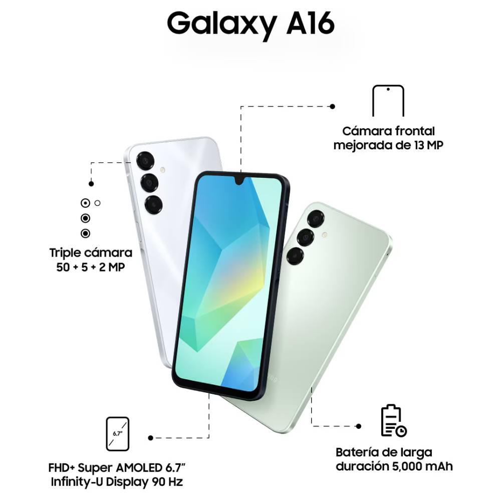 Samsung A16 128 GB + ¡Regalo! 🎁