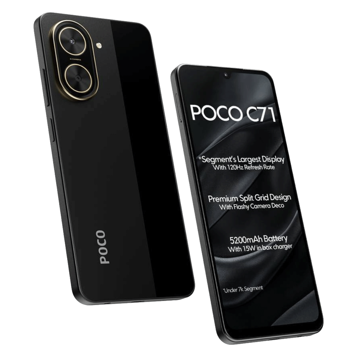 Xiaomi POCO C71 4GB RAM 128GB 4G Smartphone 120Hz 32MP 5200mAh