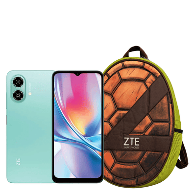 Servicelshop | Tienda online de celulares | Regreso a clases | ZTE Blade A35e 4G 64GB + Mochila Tortuga Regalo foto 1