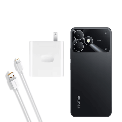 Realme Note 80 128GB 4GB RAM Negro 4G 90Hz Batería 6000mAh IP54 Negro Desbloqueado
