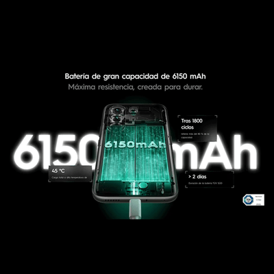 TECNO CAMON 50 Pro 8GB RAM 256GB Verde 4G AMOLED 144Hz Cámara 50MP
