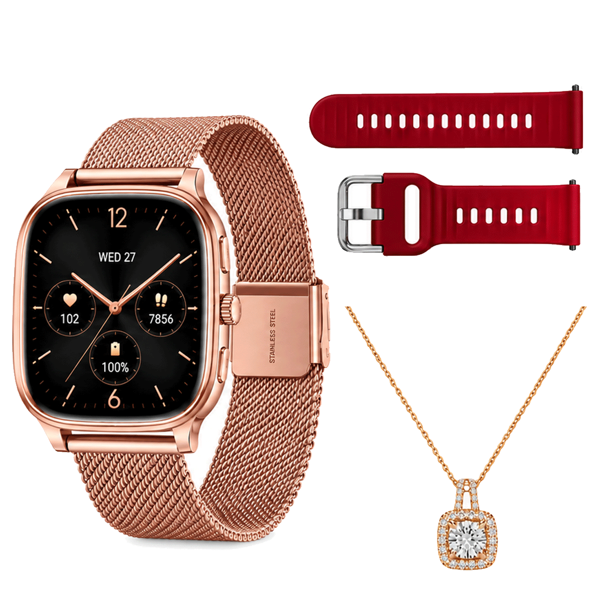 Smartwatch G-TIDE S7 Pro AMOLED 1.73” Llamadas Bluetooth IP68