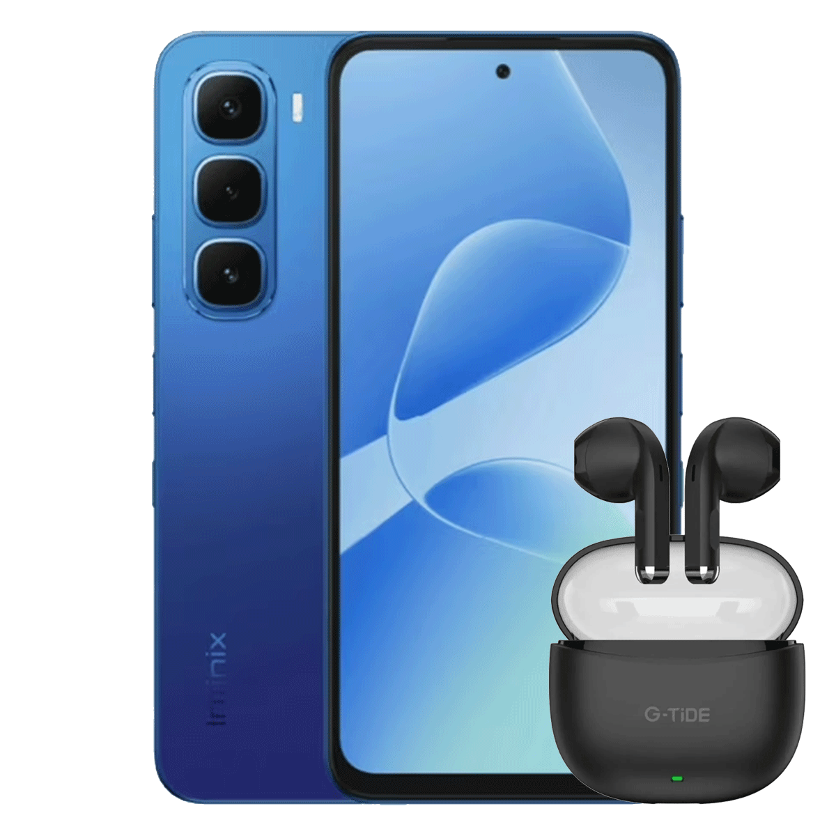 Combo Infinix Hot 60i 8GB/256GB desbloqueado + Audifonos G-Tide L21
