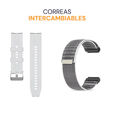 Smartwatch G-TiDE R8 Pro AMOLED 1.43" Bluetooth Llamadas NFC IP68