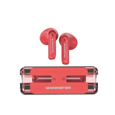 Audífonos inalámbricos Monster Airmars XKT08 color Rojo
